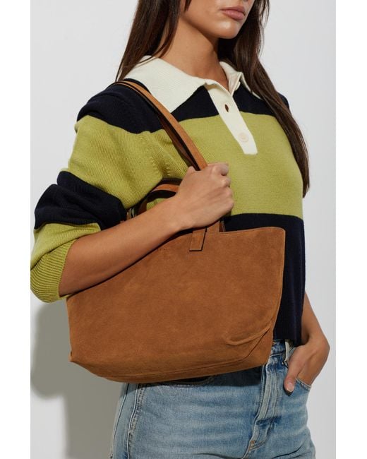 A.P.C. Brown Drummer Small Bag