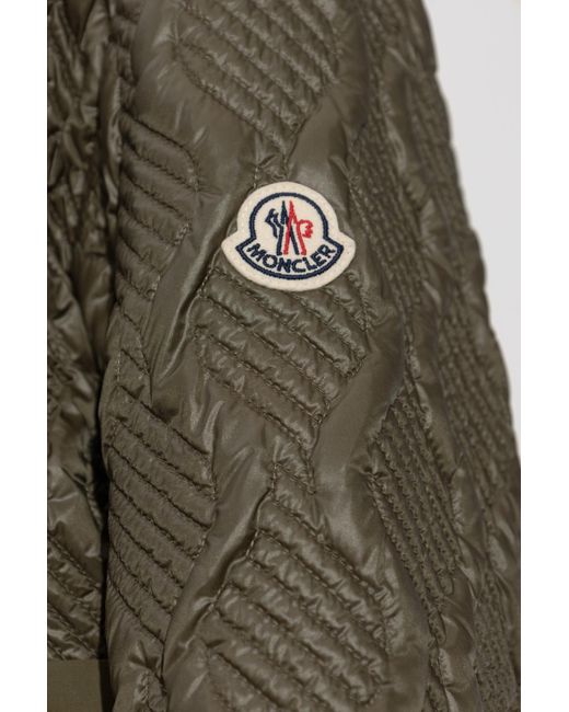 Moncler Green 'Libellule' Puffer Jacket