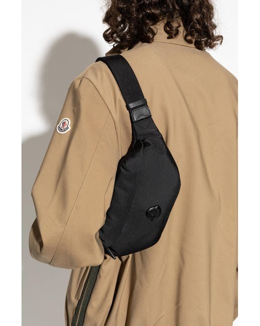 Moncler Black 'Durance' Bag for men