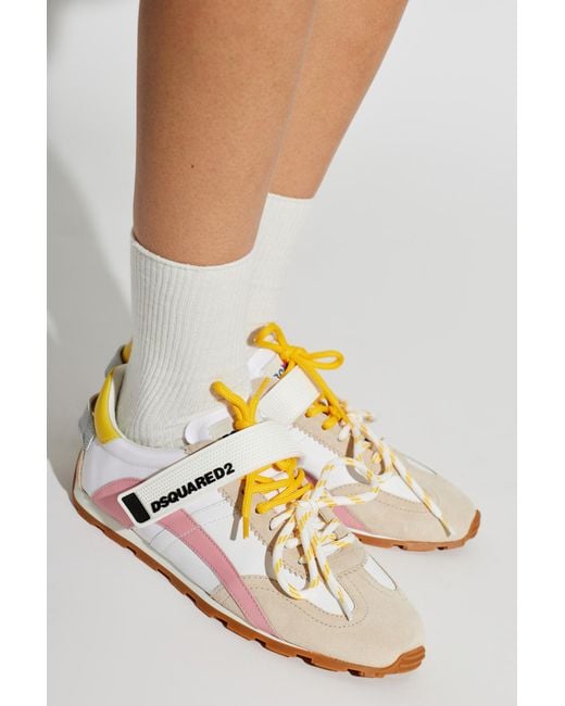 DSquared² White Sports Shoes 'Dc-642'
