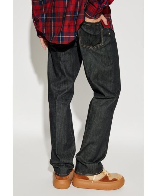 DSquared² Black Jeans '642' for men