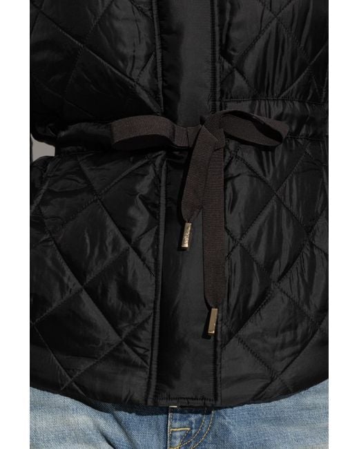 MICHAEL Michael Kors Black Insulated Jacket With Hood