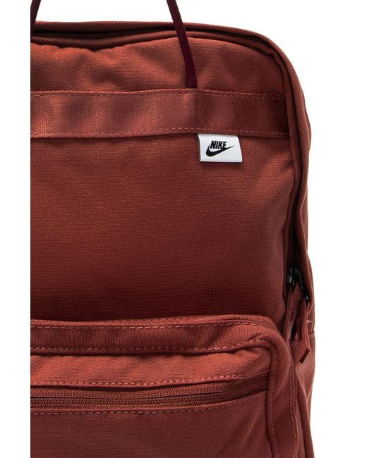 Nike 'tanjun' Backpack With Logo in Brown for Men | Lyst