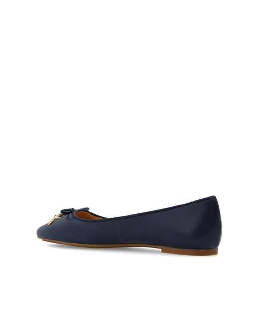 Navy blue deals michael kors flats