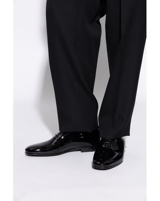 Ferragamo Black Astro Shoes for men