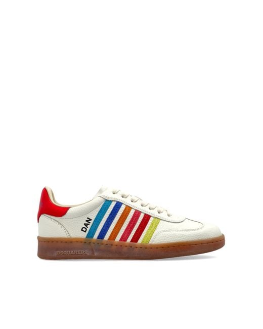 DSquared² White Sports Shoes Capsule `summer Lovers`, for men