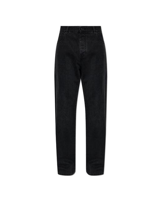 Balmain Black "Loose" Jeans for men
