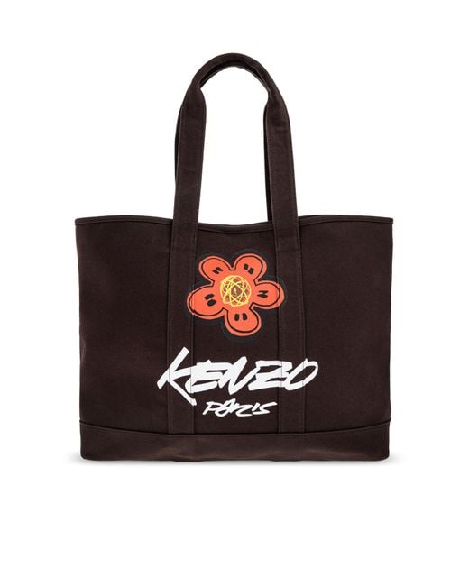 KENZO Black Shopper Bag
