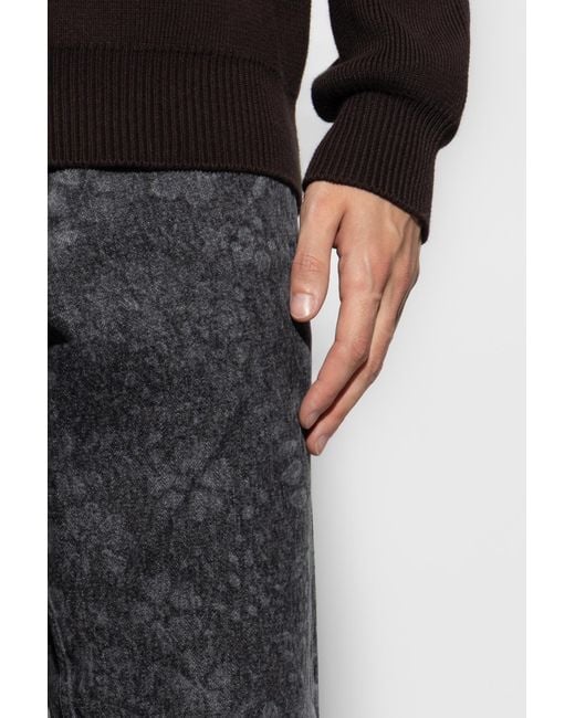 Golden Goose Deluxe Brand Black Jeans With Straight Legs for men