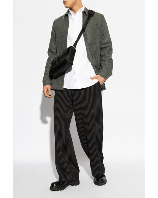 Givenchy Black Shirt With Monogram for men