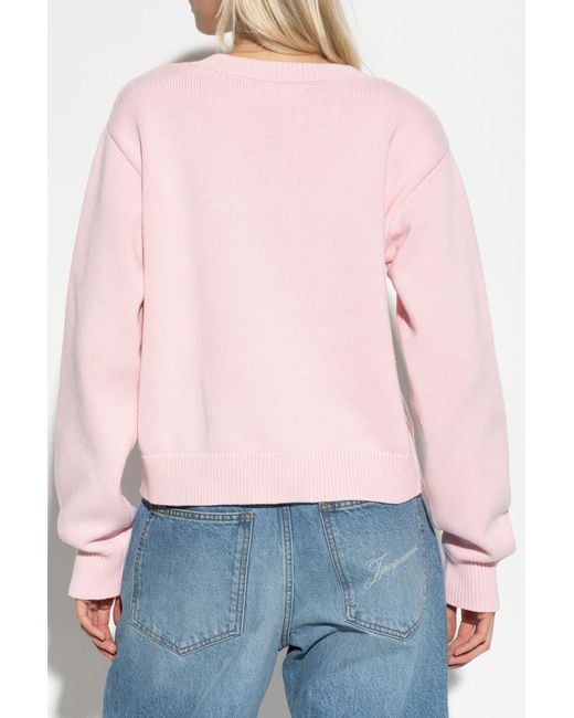 LoveShackFancy Blue Sweater 'Blushing'