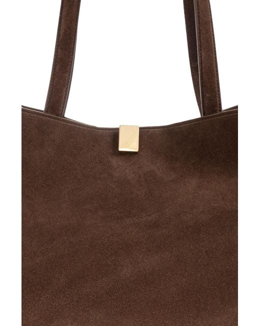 Yuzefi Brown Shopper Bag 'Gyoza'