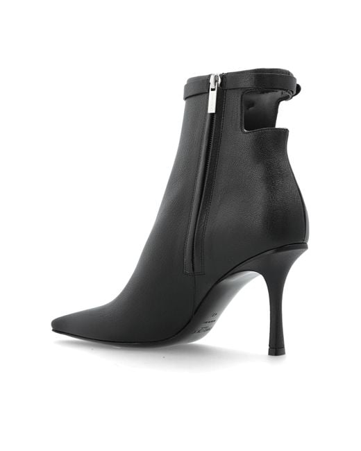 Jimmy Choo Black 'Camie' Heeled Ankle Boots