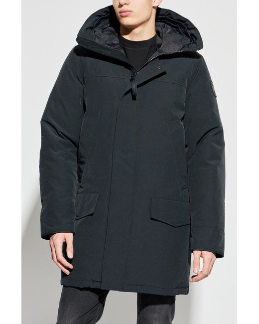 Canada Goose Blue Puffer Jacket 'Langford' for men