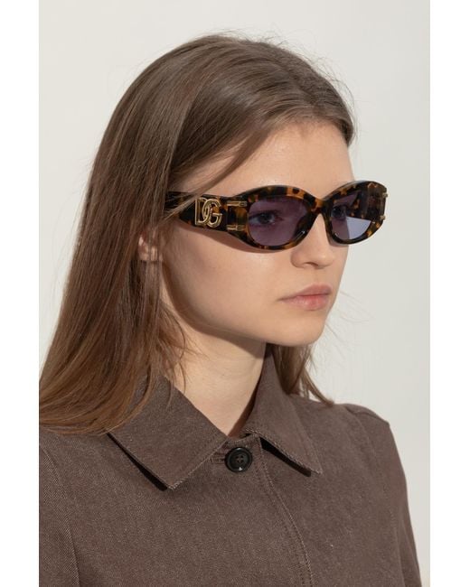 Dolce & Gabbana Brown Sunglasses