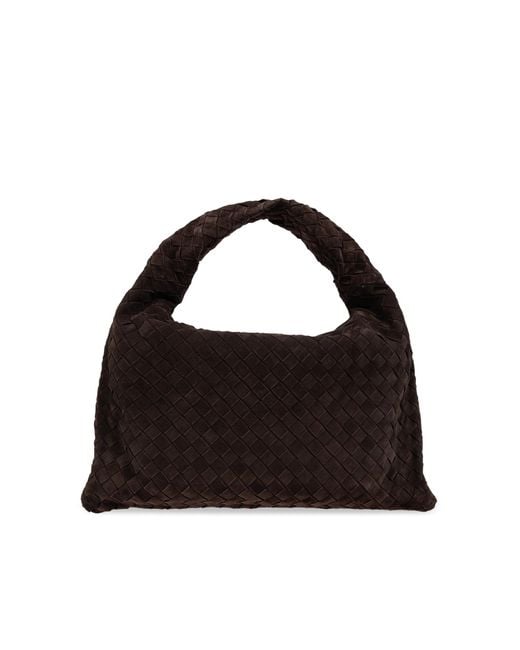 Bottega Veneta Black Handbag Hop Small