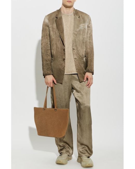 DIESEL Green Trousers 'P-Theck-Agct' for men