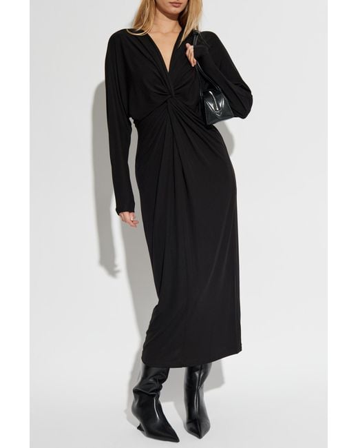 Anine Bing Black Dress 'Mathilde'