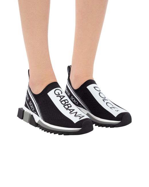 dolce and gabbana sorrento sneakers on feet