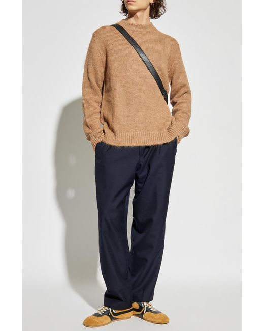 Jil Sander Natural Wool Sweater for men