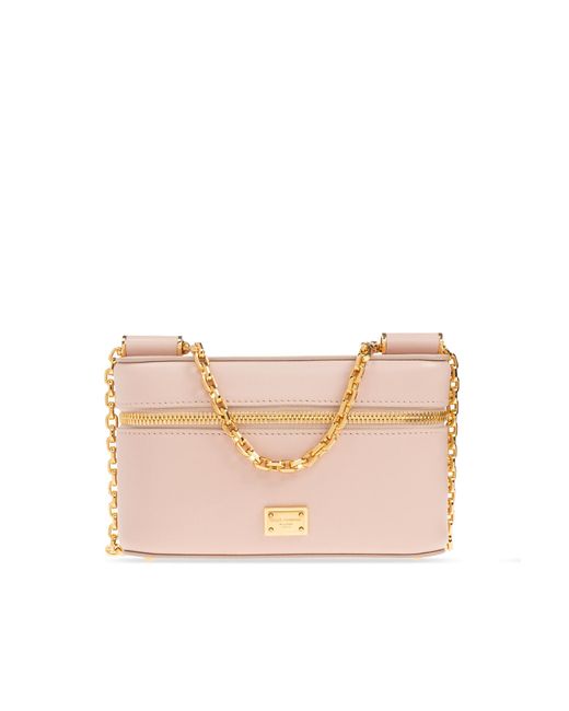 Dolce & Gabbana Pink Shoulder Bag 'Sicily'