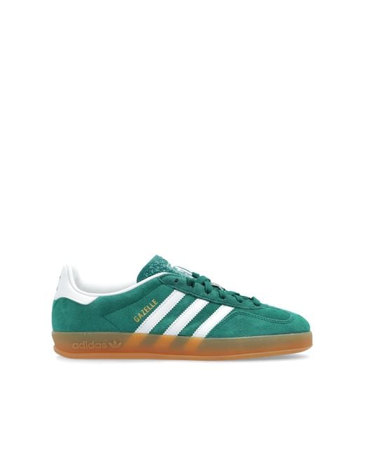 Adidas Originals Green Sports Shoes 'Gazele Indor'