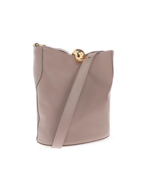 Furla Brown Shoulder Bag "Sfera Soft Mini"