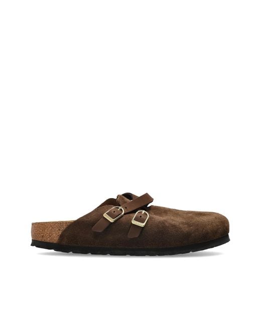 Birkenstock Brown 'Blair' Slides
