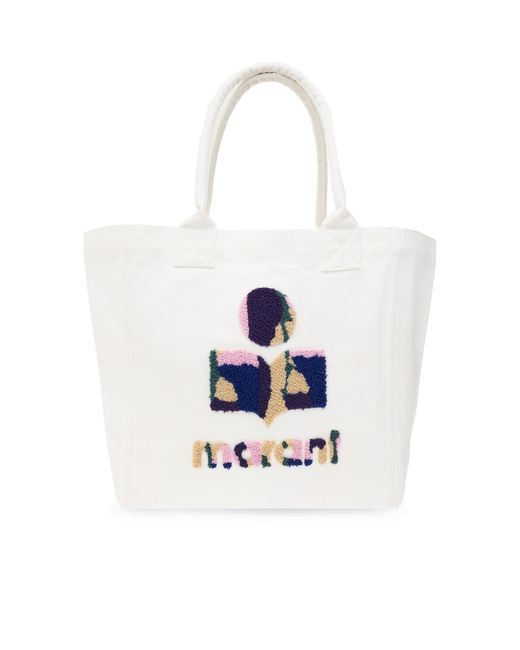 Isabel Marant White 'yenky Small' Shopper Bag