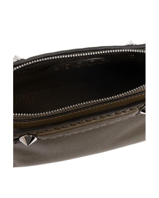 Fendi Brown Shoulder Bag By The Way Selleria Mini