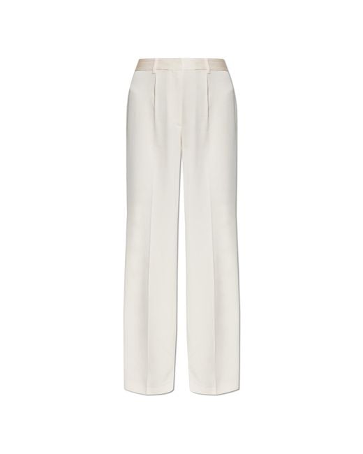 IRO White Creased Trousers 'Saby'