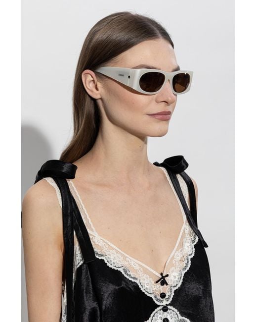 Jacquemus Brown Sunglasses