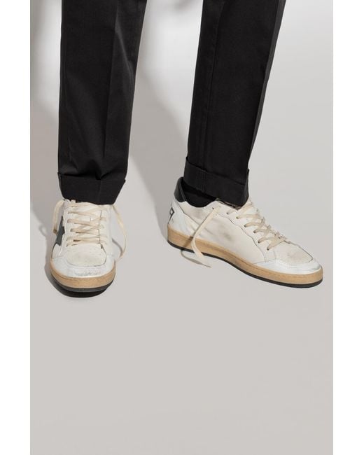 Golden Goose Deluxe Brand White 'Ball Star' Sneakers for men
