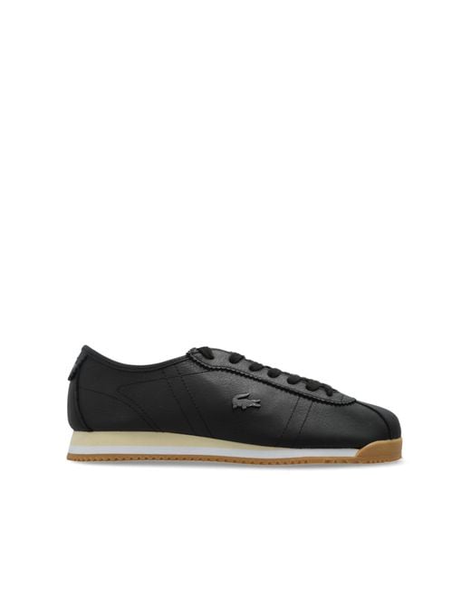 Lacoste Black 'Club-Low' Sports Shoes
