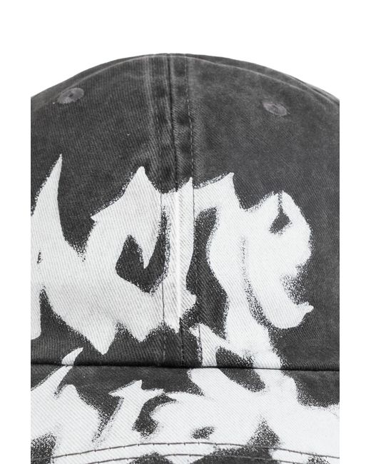 Acne Black Baseball Cap