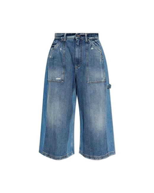 Dolce & Gabbana Blue Jeans With A Vintage Effect