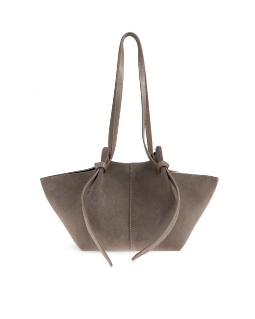 Yuzefi Brown Shopper Bag "Mochi"