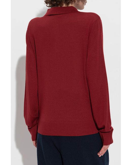 DSquared² Red Wool Sweater