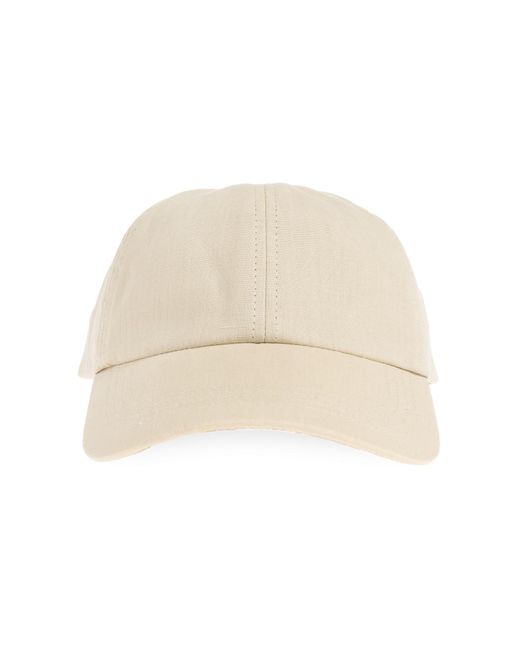 Paul Smith Natural Baseball Cap for men