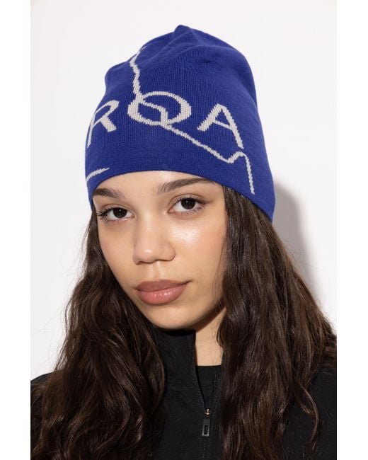 Roa Blue Cap With Logo