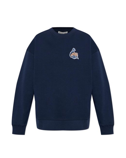 Munthe Blue Nathan Sweatshirt