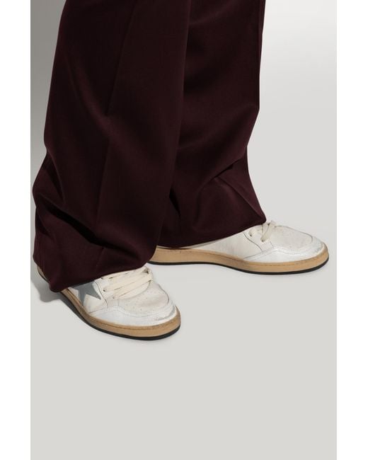 Golden Goose Deluxe Brand White Sneakers Ball Star for men