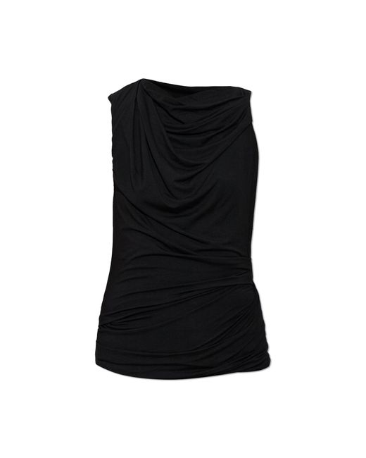 Entire studios Black Draped Top