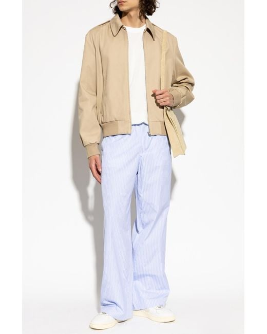 A.P.C. White 'Pyjama' Trousers for men