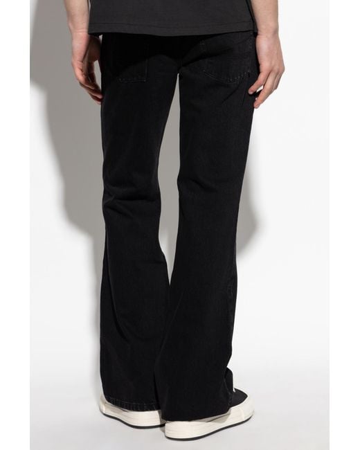 Entire studios Black Jeans With Logo, for men