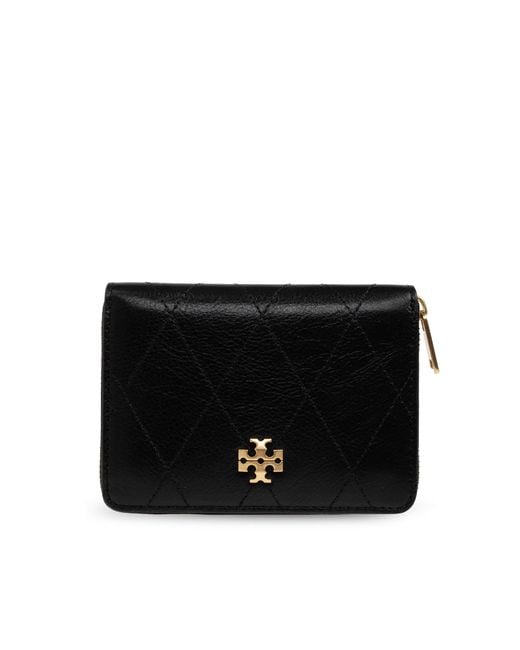 Tory Burch Black Leather Wallet