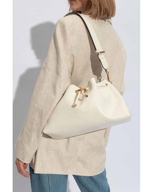 Jimmy Choo Natural Cinch M Shoulder Bag