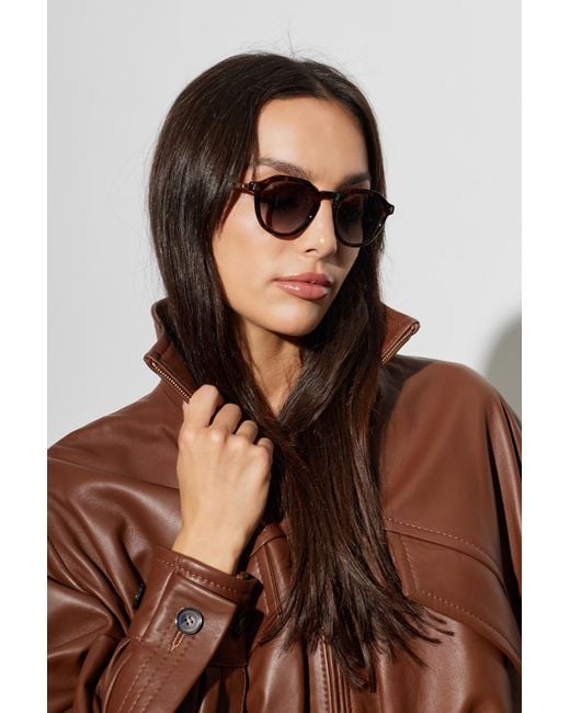 Mykita Brown "Reno" Sunglasses