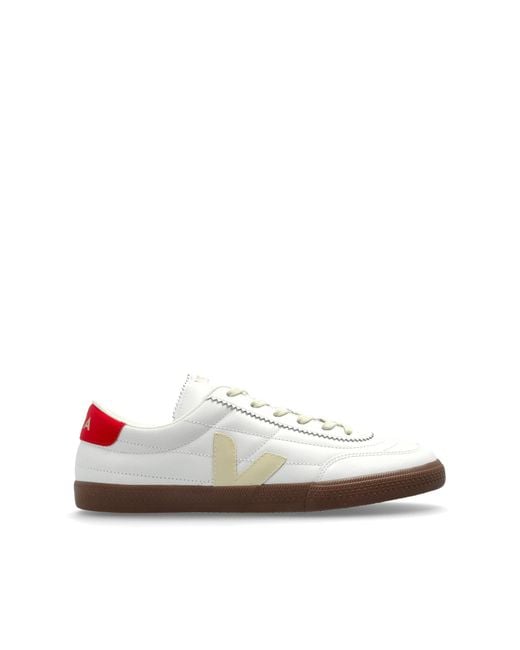 Veja White "Panenka O.T. Leather" Sports Shoes for men