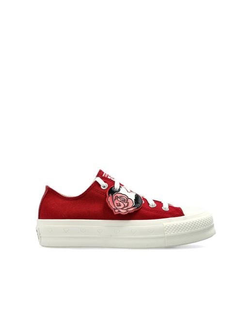 Converse Red Sports Shoes A13653C